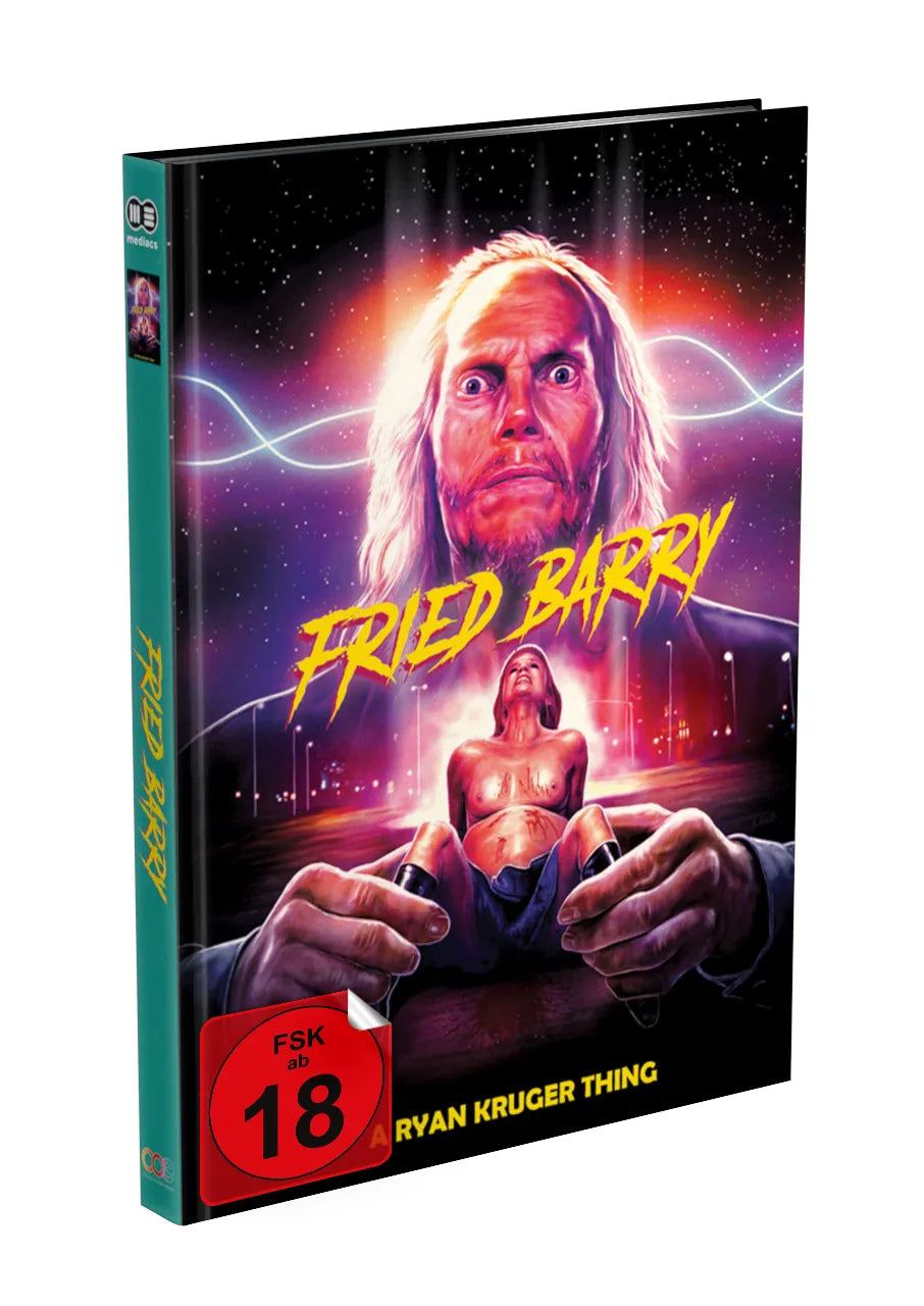 FRIED BARRY Mediabook Cover B limited 500 UNCUT (Blu-ray + DVD)