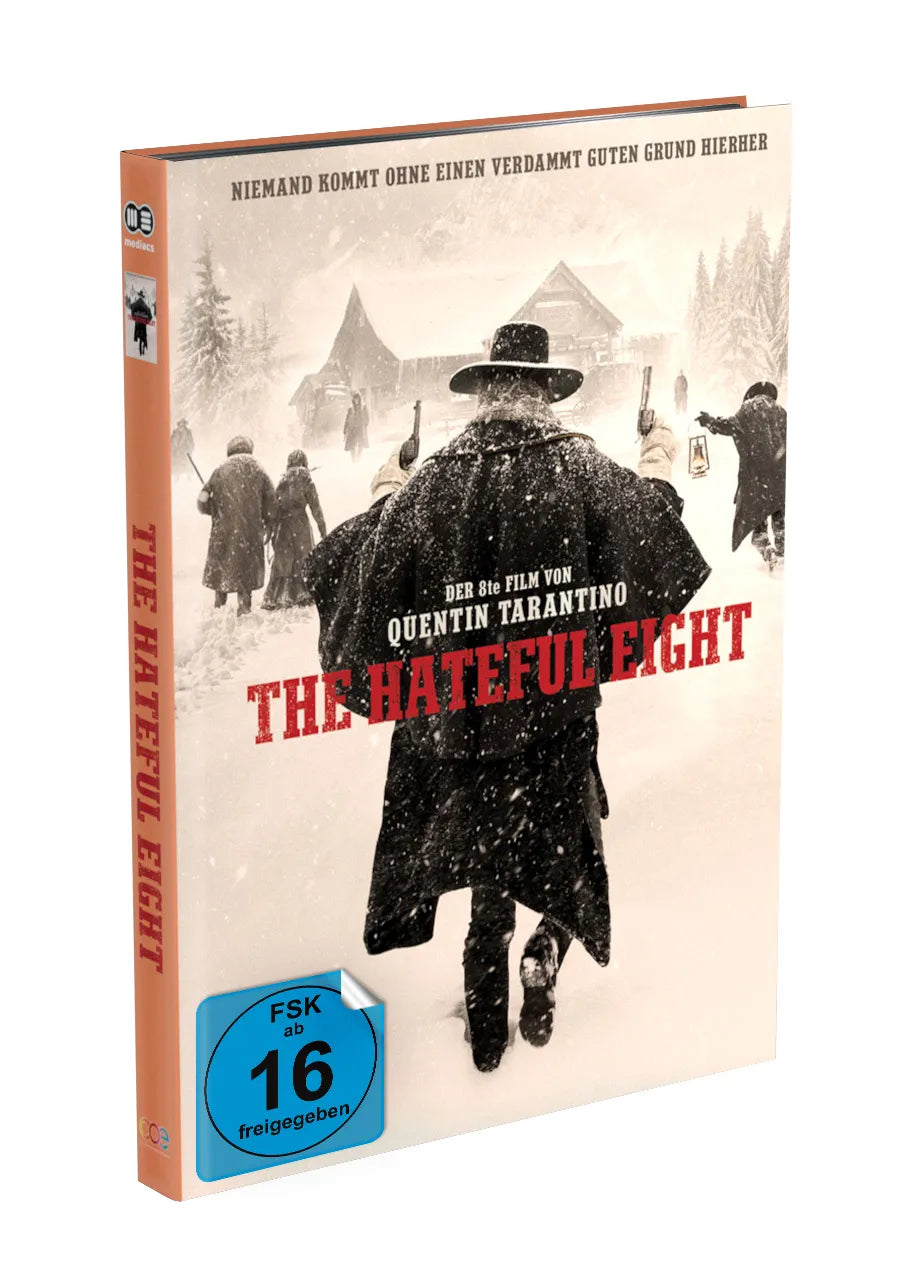 The Hateful 8  Mediabook Cover B limited 999 UNCUT (Blu-ray + DVD)