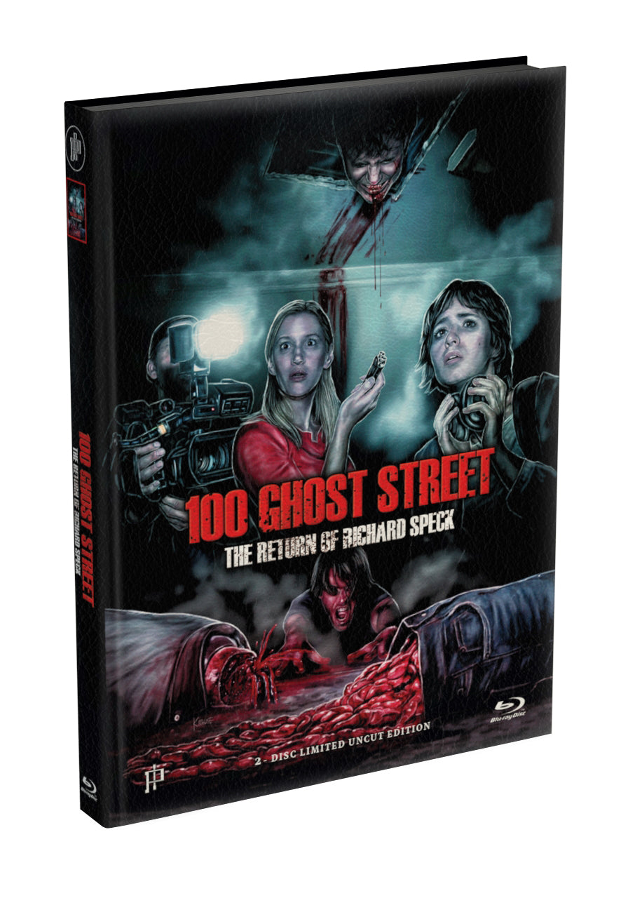 100 Ghost Street:The Return of Richard Speck  wattiertes Mediabook Cover A limited 99 UNCUT (Blu-ray + DVD)