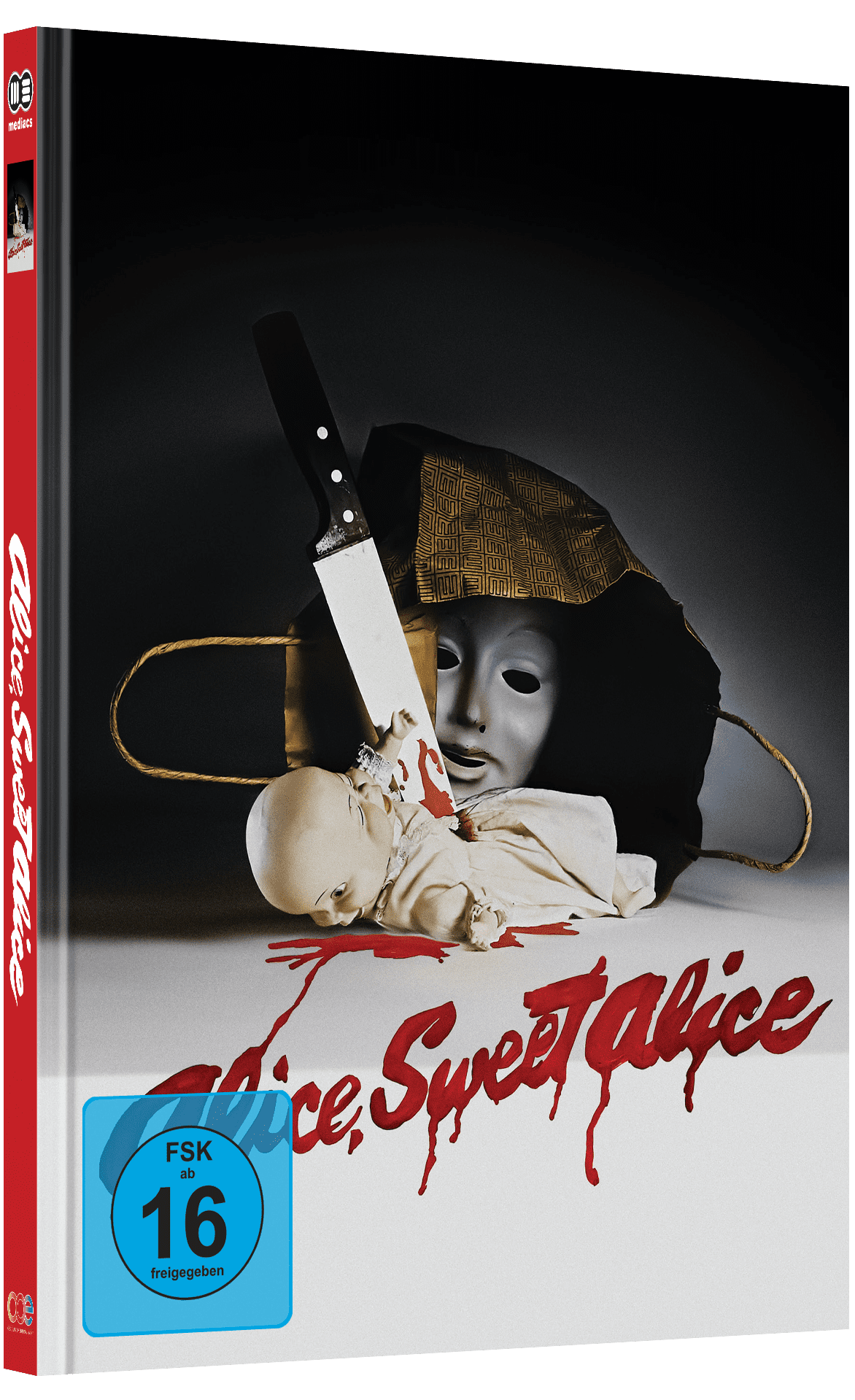 Alice, Sweet Alice  Mediabook Cover B limited 250 UNCUT (Blu-ray + DVD)
