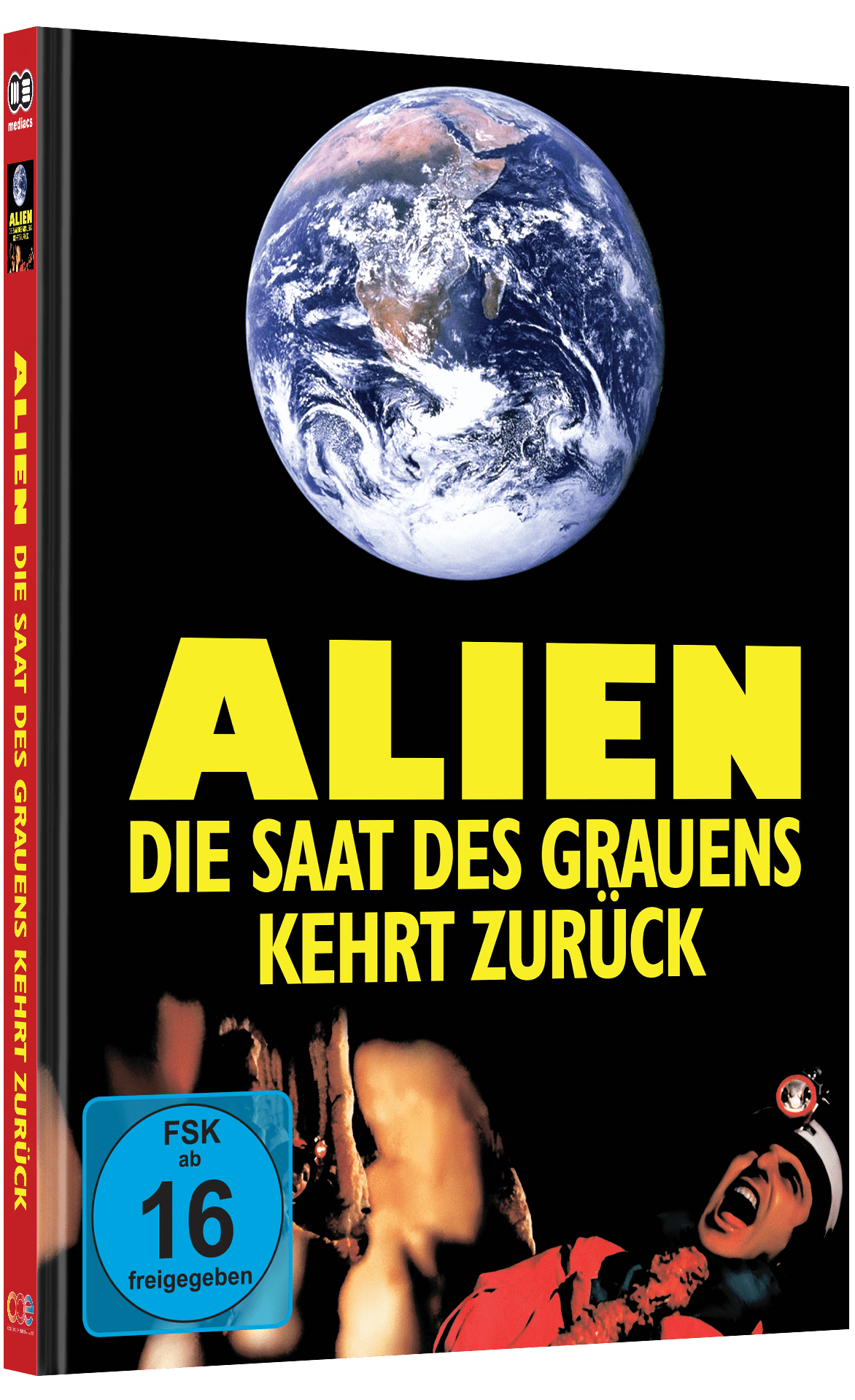 Alien - Die Saat des Grauens kehrt zurück Mediabook Cover A limited 500 UNCUT (Blu-ray + DVD)