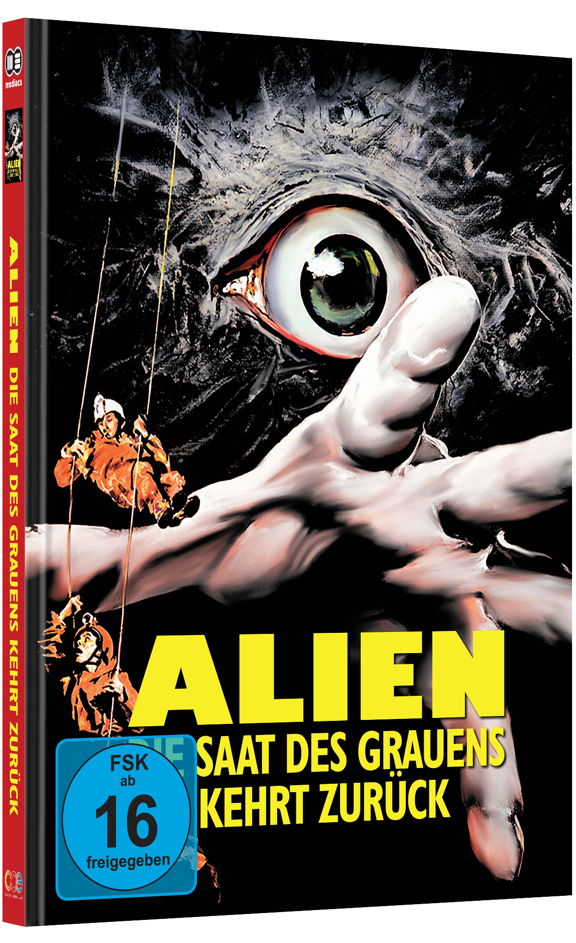 Alien - Die Saat des Grauens kehrt zurück Mediabook Cover B limited 500 UNCUT (Blu-ray + DVD)