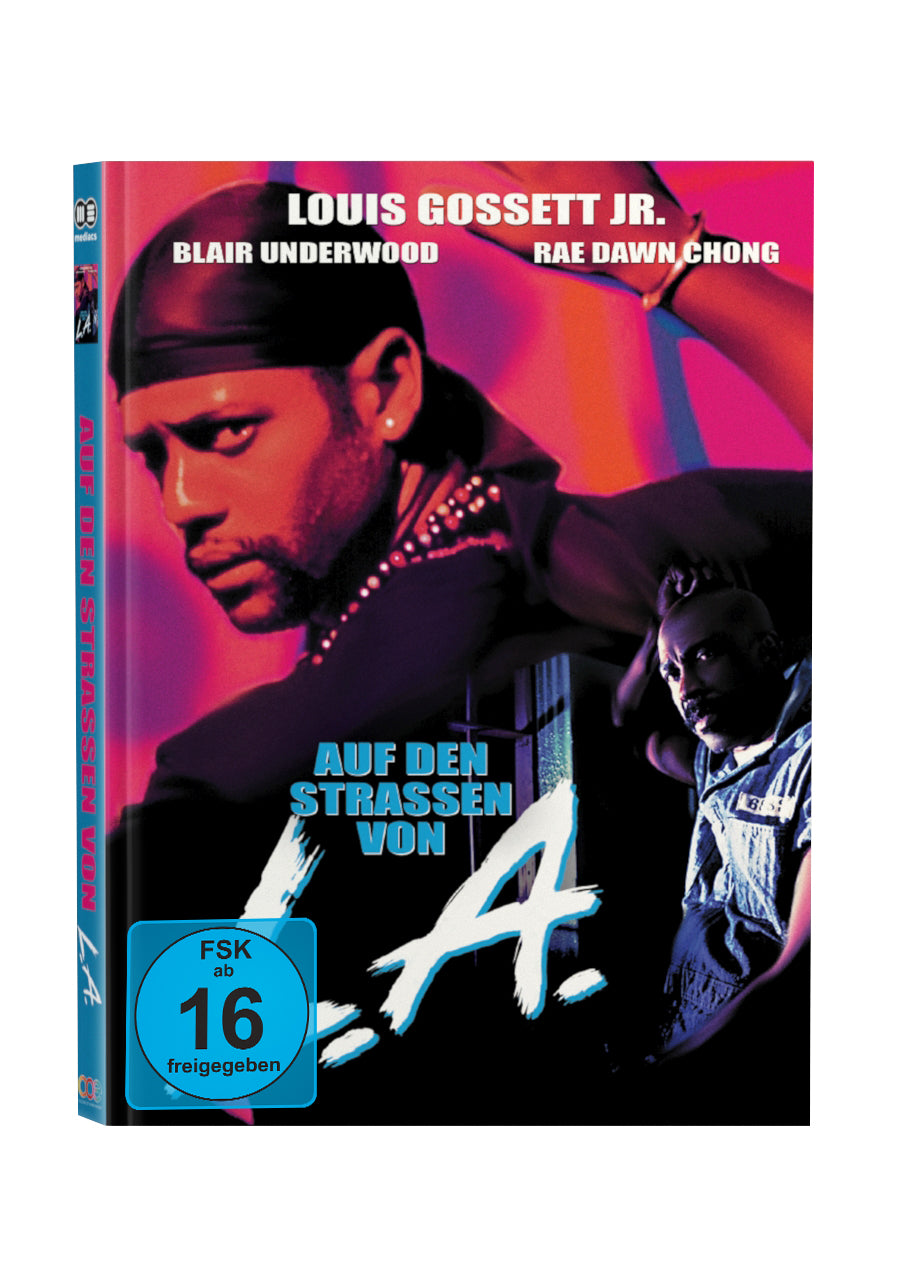 Auf den Straßen von L.A.  Mediabook Cover B limited 333 UNCUT (4K Ultra HD + Blu-ray + DVD)