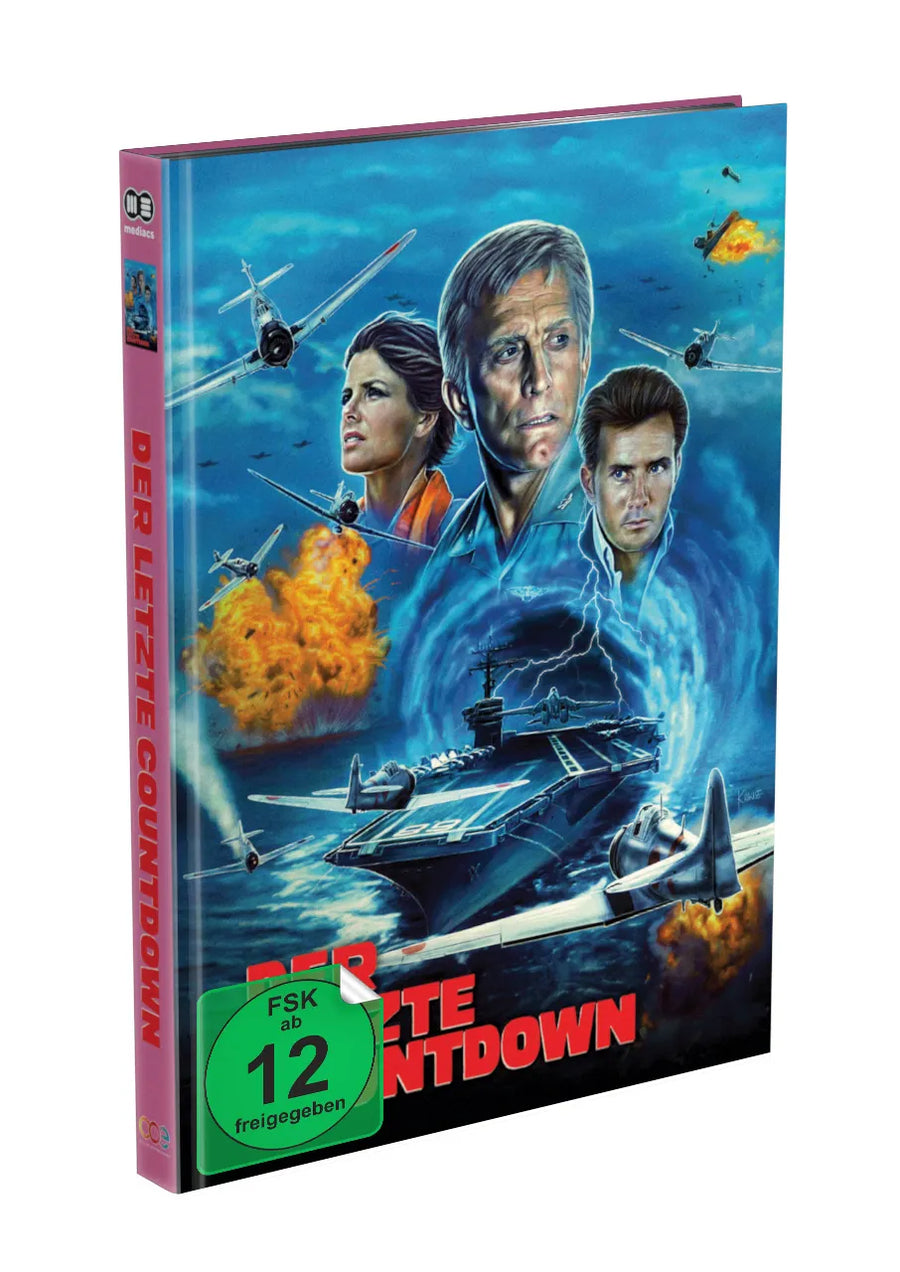 Der Letzte Countdown (The Final Countdown)   Mediabook Cover B limited 500 UNCUT (4K Ultra HD + Blu-ray + DVD)