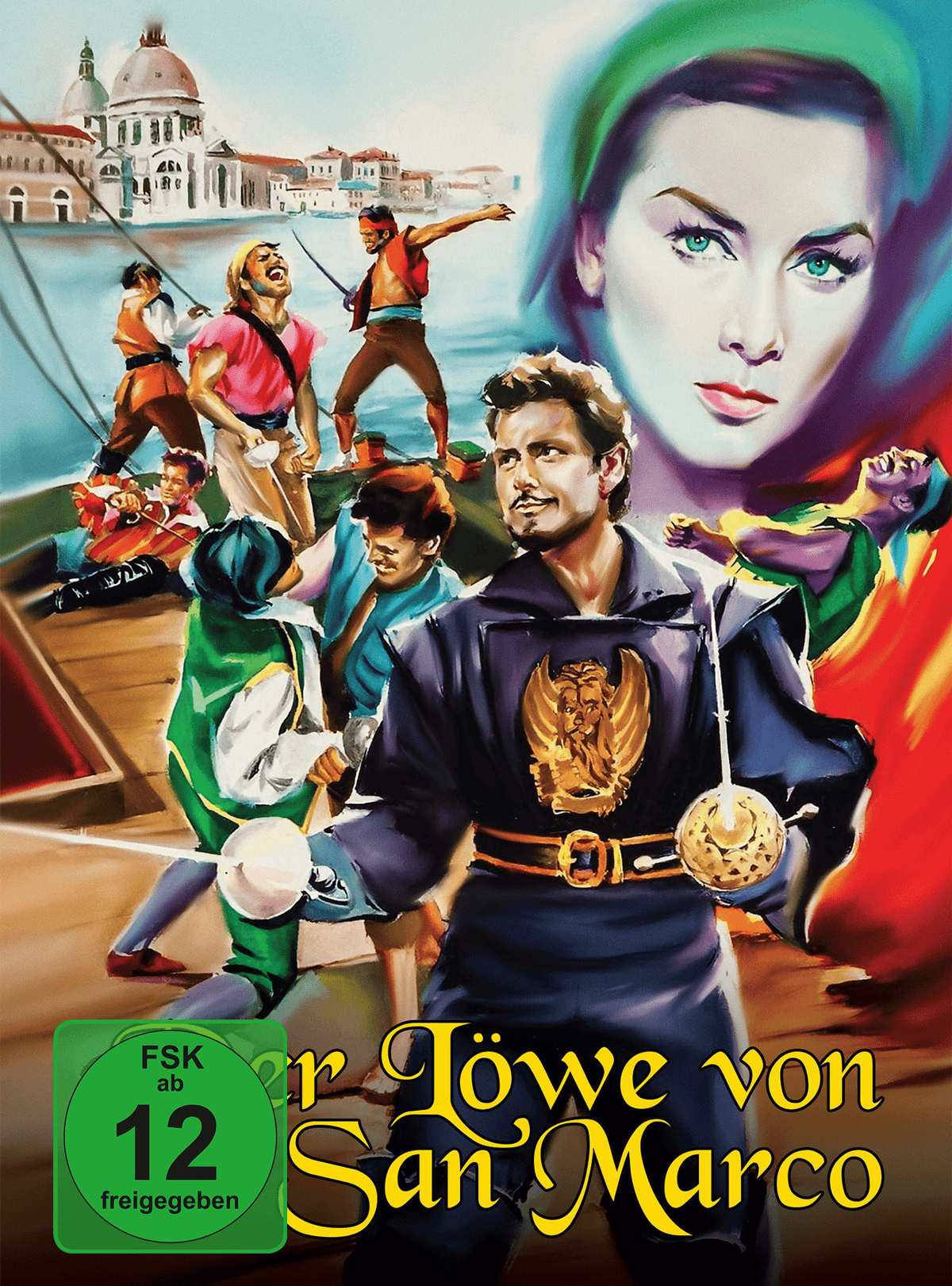 The Lion of San Marco Mediabook Cover B limited 500 UNCUT (Blu-ray + DVD)