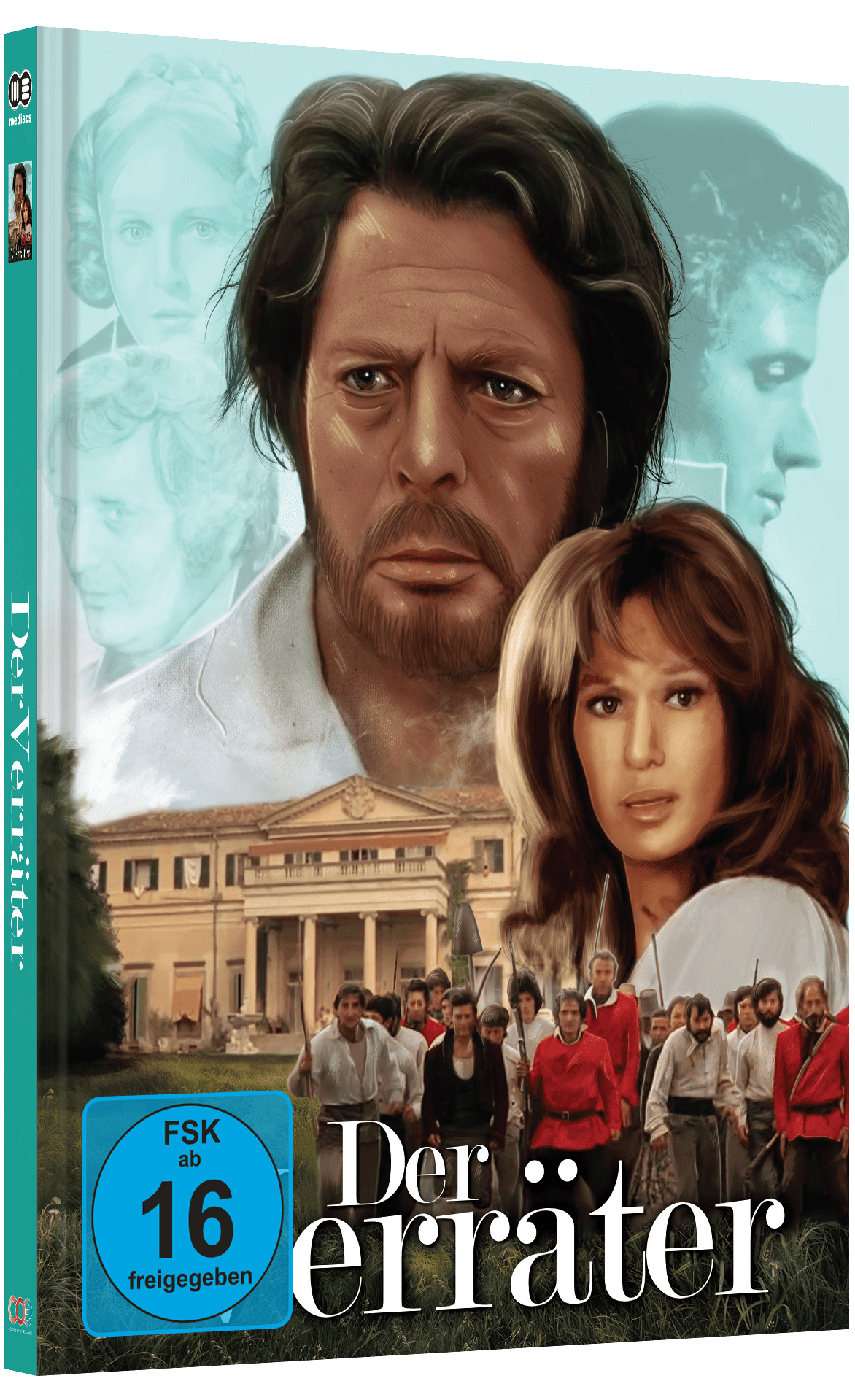 Der Verräter ( Allonsanfan ) Mediabook Cover A limited 500 UNCUT (Blu-ray + DVD)