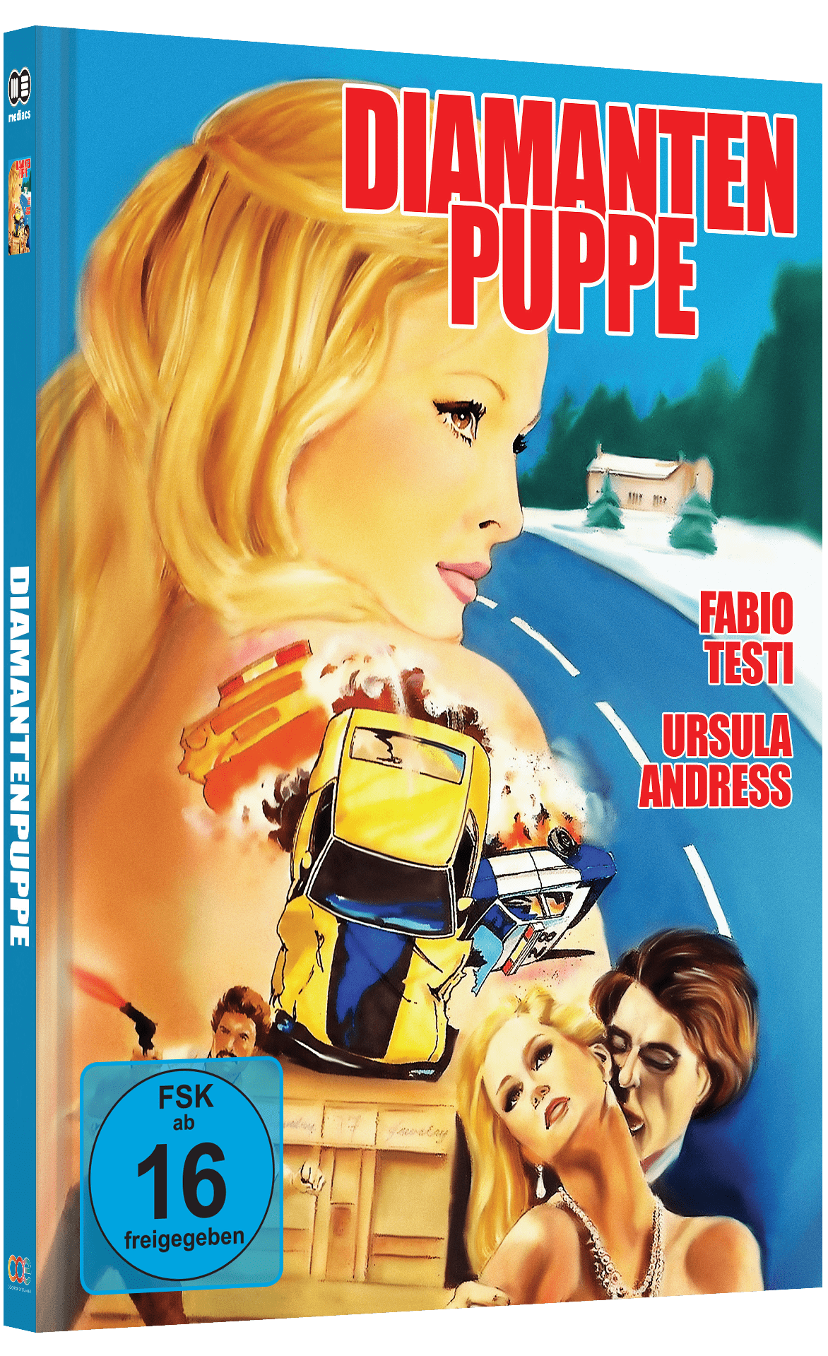 Diamantenpuppe  Mediabook Cover B limited 333 UNCUT (Blu-ray + DVD)