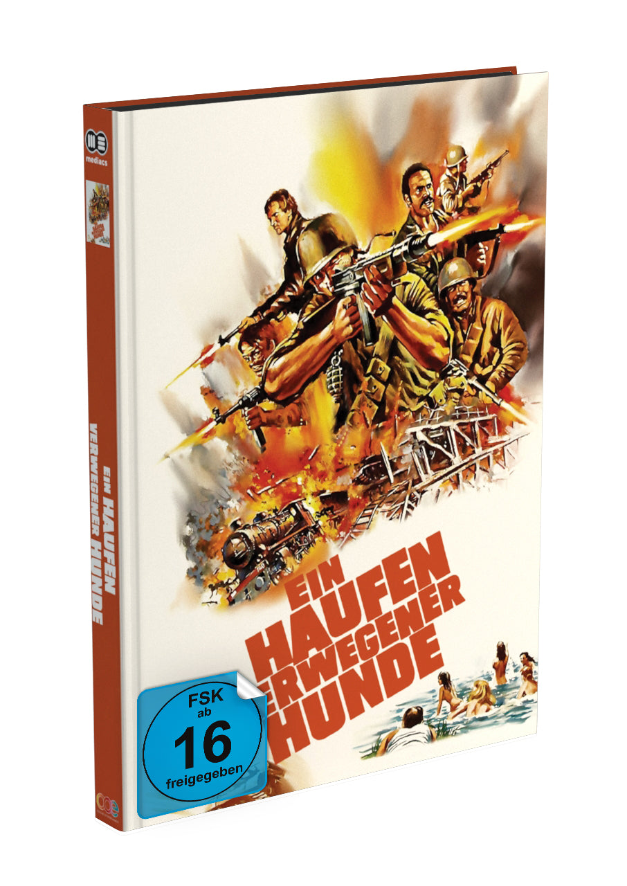 Ein Haufen verwegener Hunde  Mediabook Cover E limited 250 UNCUT (Blu-ray + DVD)