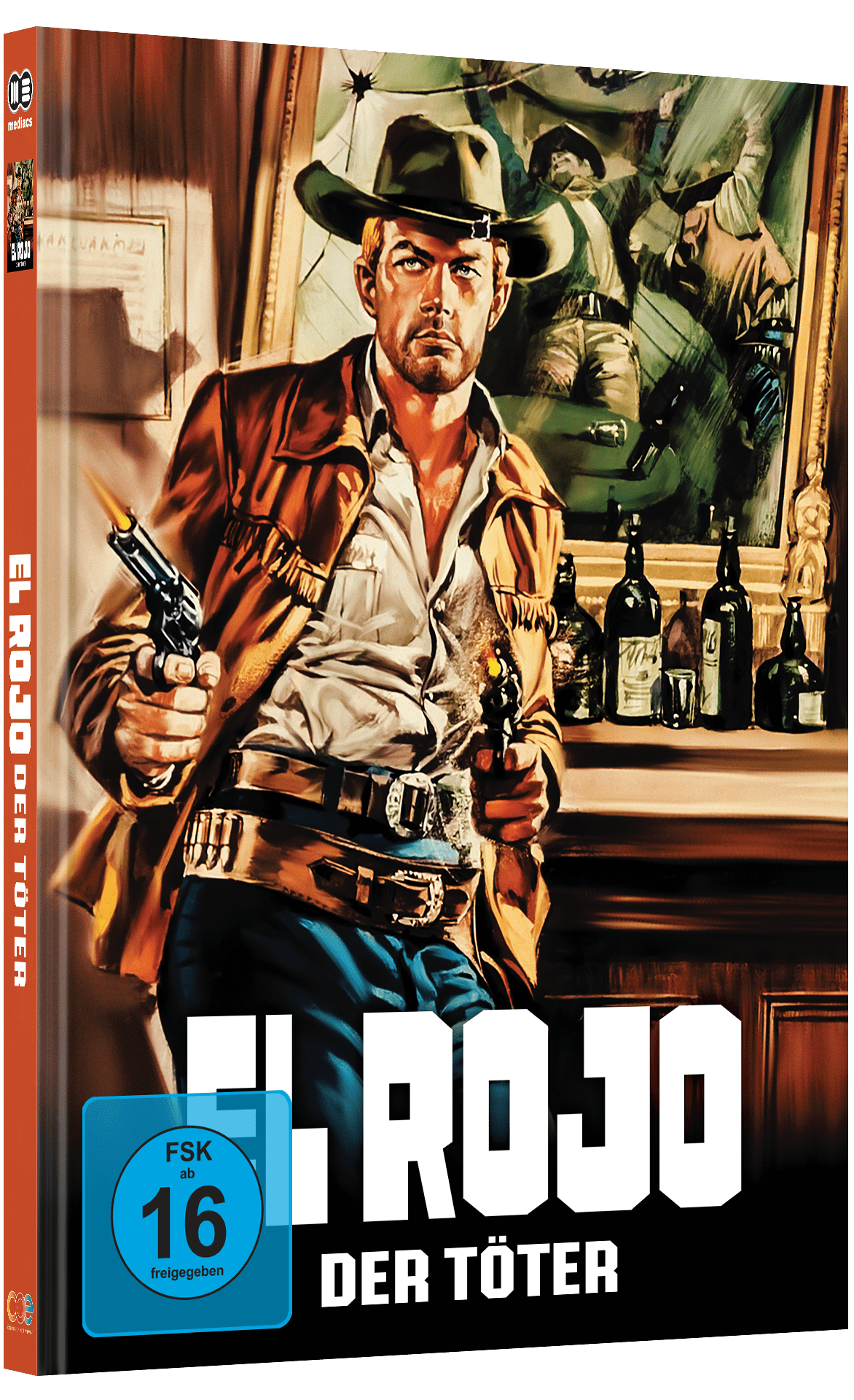 El Rojo - Der Töter Mediabook Cover A limited 333  (Blu-ray + DVD)