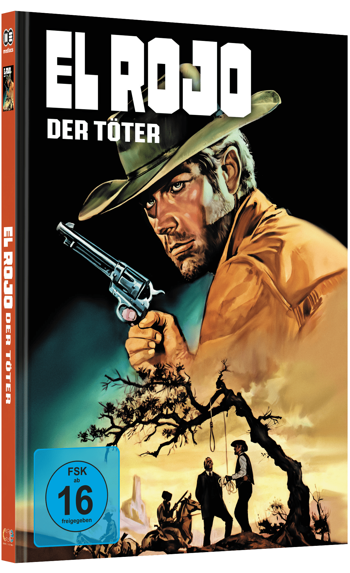 El Rojo - Der Töter Mediabook Cover B limited 333  (Blu-ray + DVD)