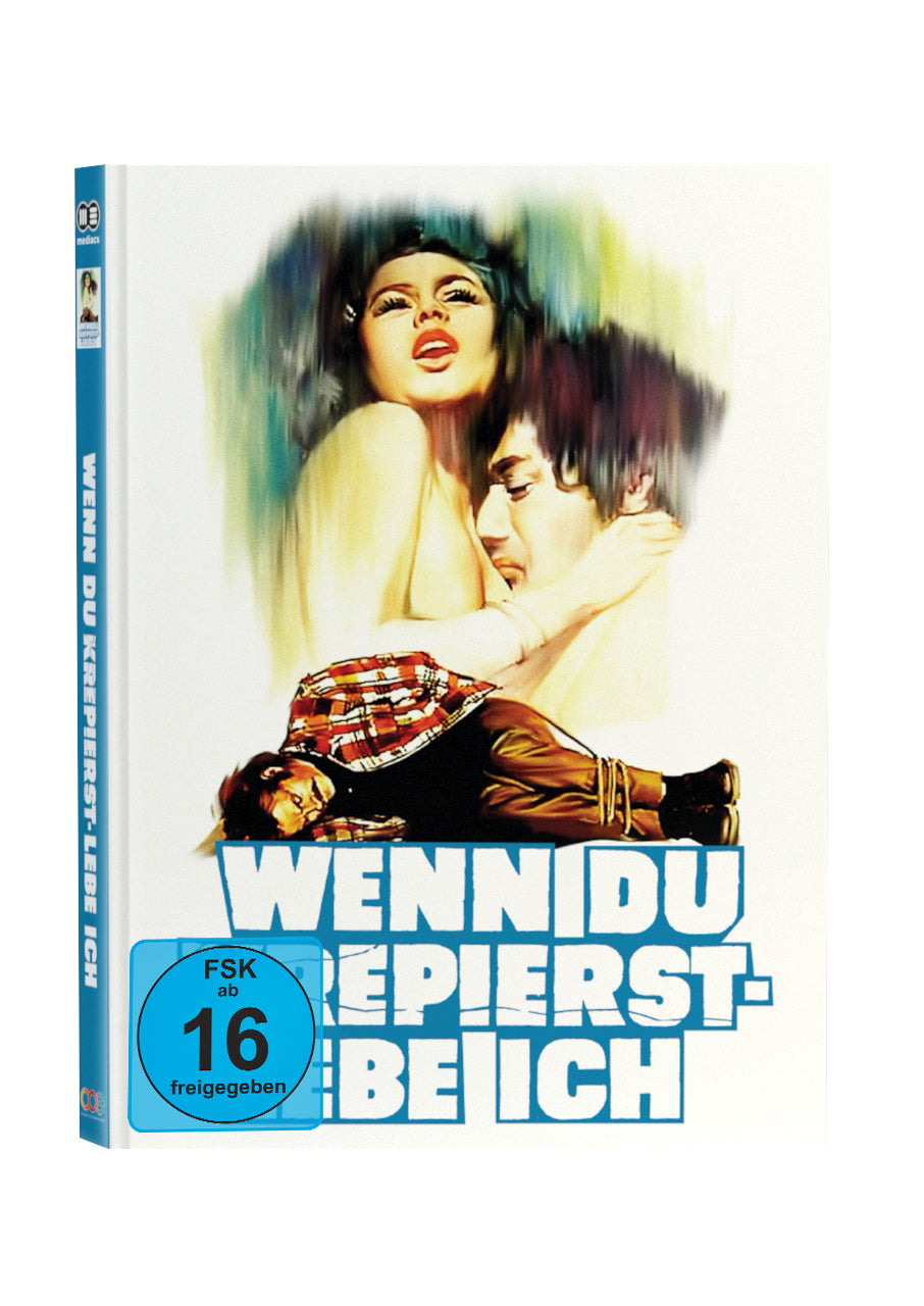 Wenn Du krepierst - lebe ich Mediabook Cover B limited 250 UNCUT (Blu-ray + DVD)