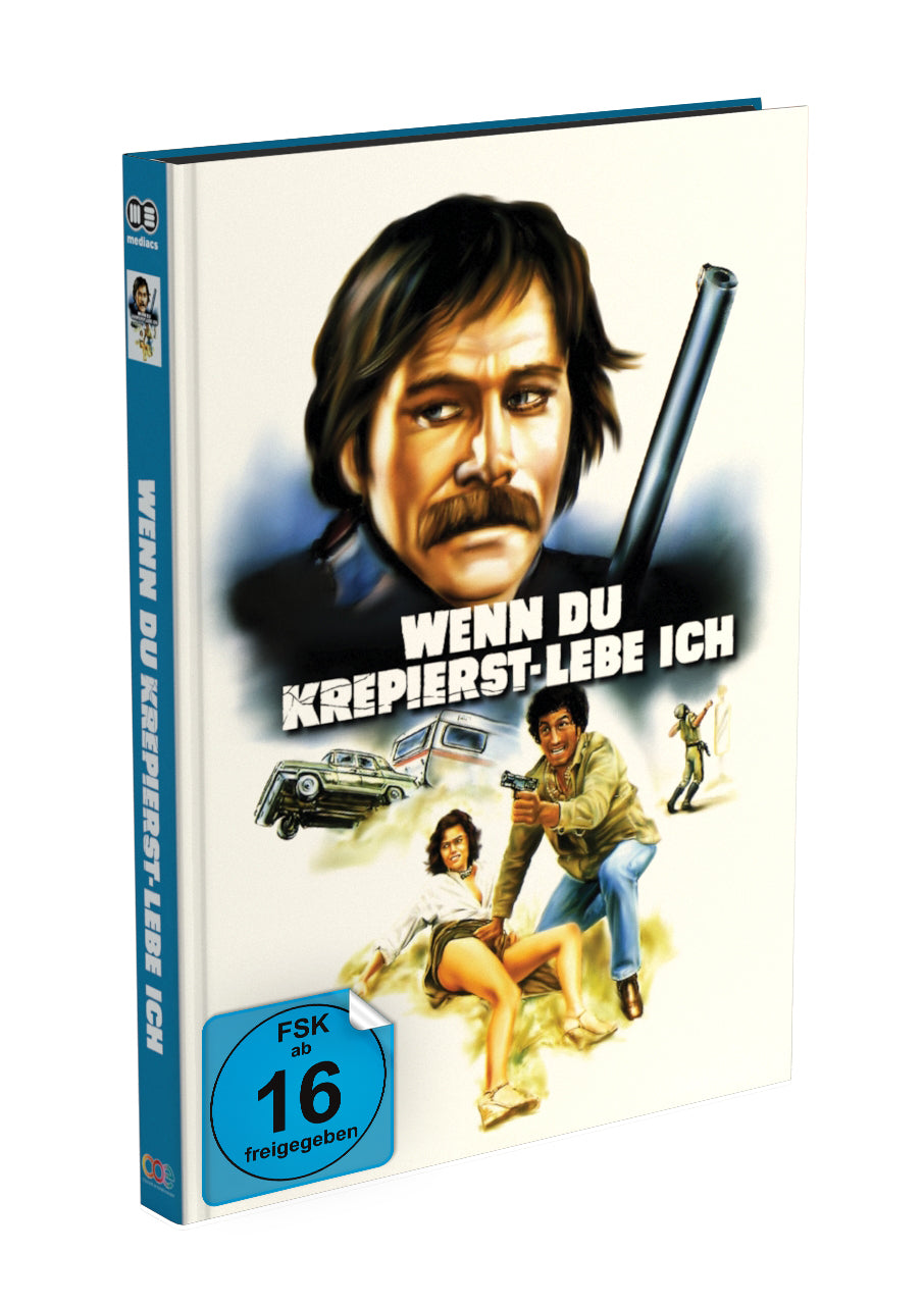 Wenn Du krepierst - lebe ich Mediabook Cover C limited 250 UNCUT (Blu-ray + DVD)