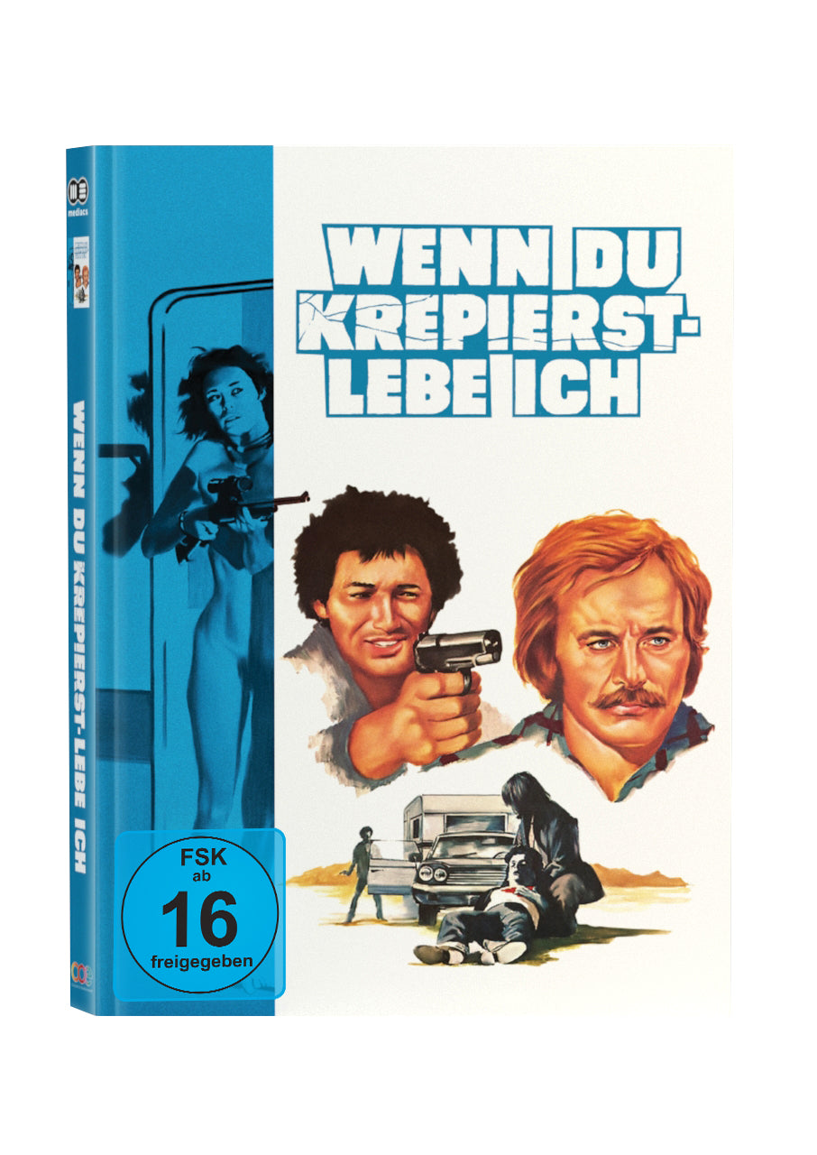 Wenn Du krepierst - lebe ich Mediabook Cover D limited 125 UNCUT (Blu-ray + DVD)