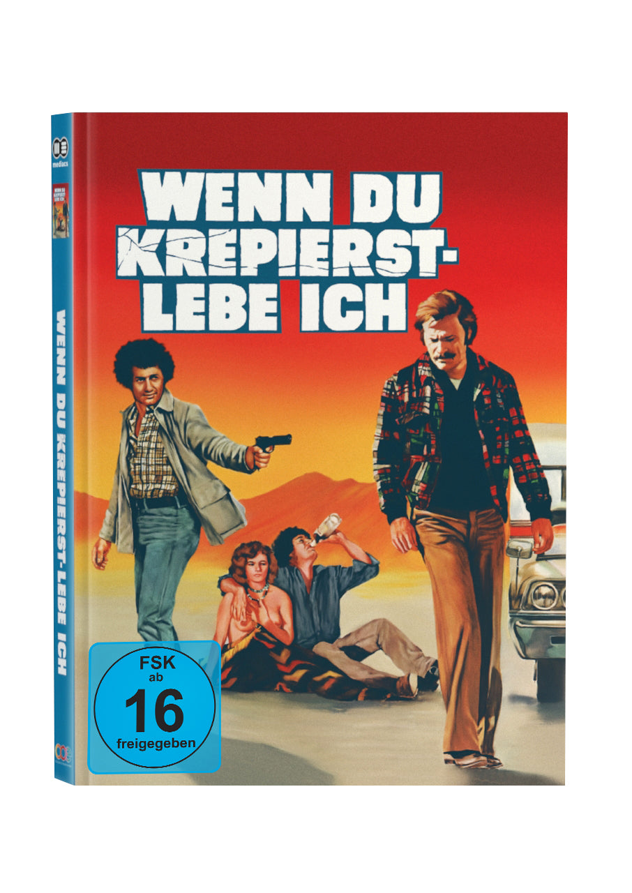 Wenn Du krepierst - lebe ich Mediabook Cover E limited 125 UNCUT (Blu-ray + DVD)