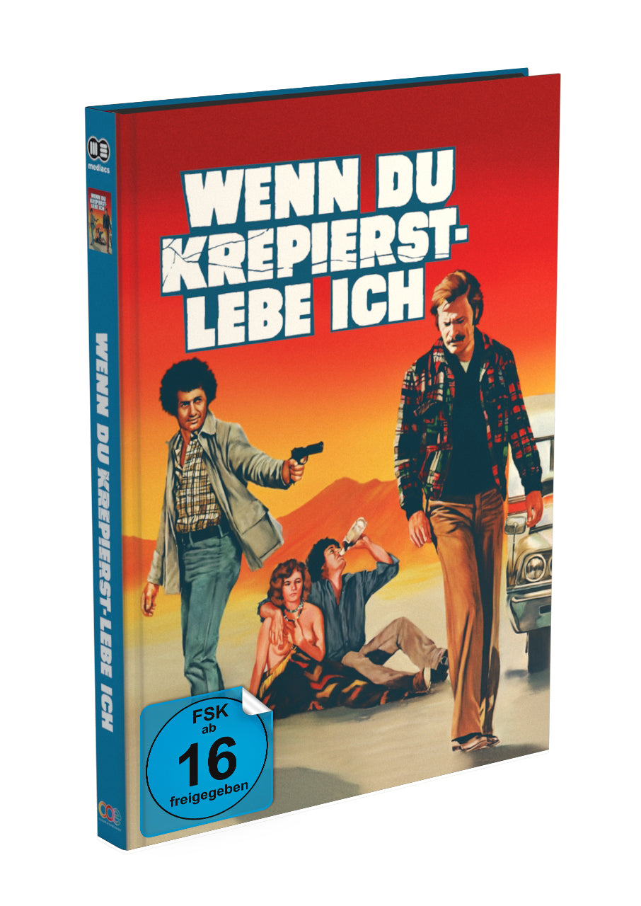 Wenn Du krepierst - lebe ich Mediabook Cover E limited 125 UNCUT (Blu-ray + DVD)