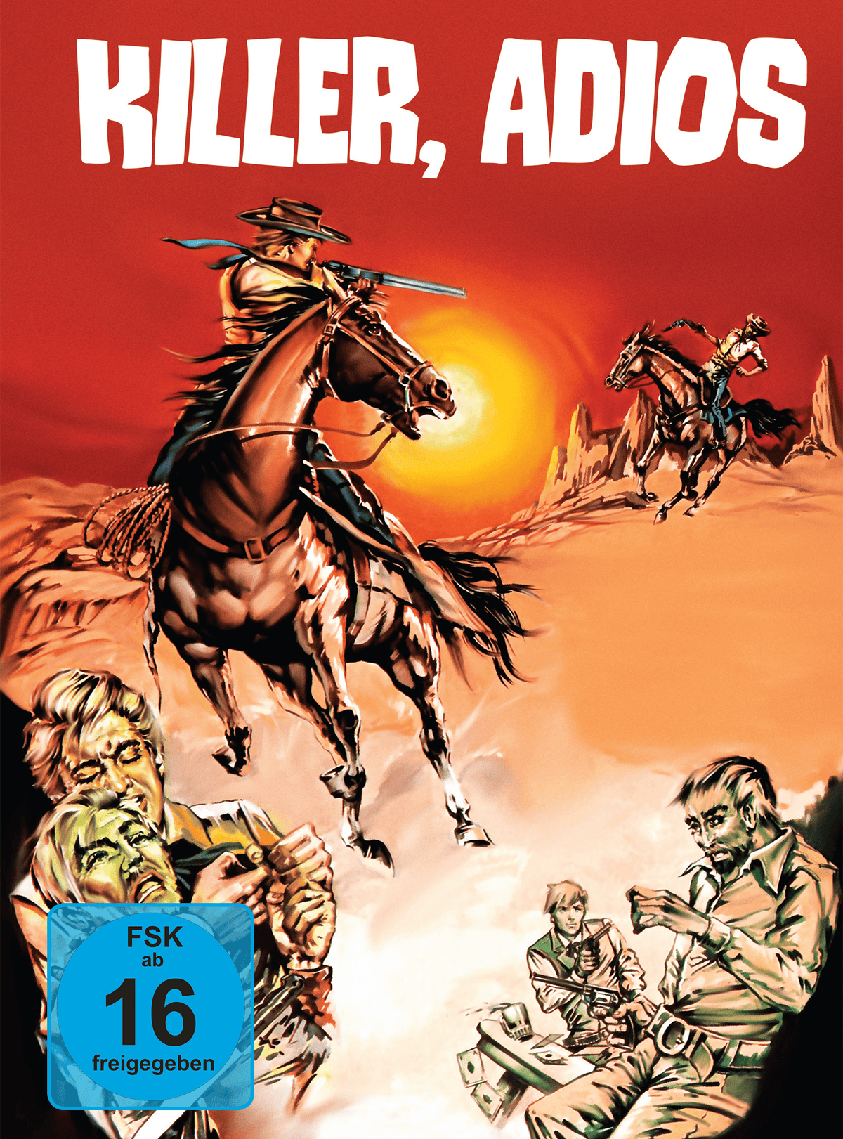 Killer,adios Mediabook Cover B limited 333 UNCUT (Blu-ray + DVD)