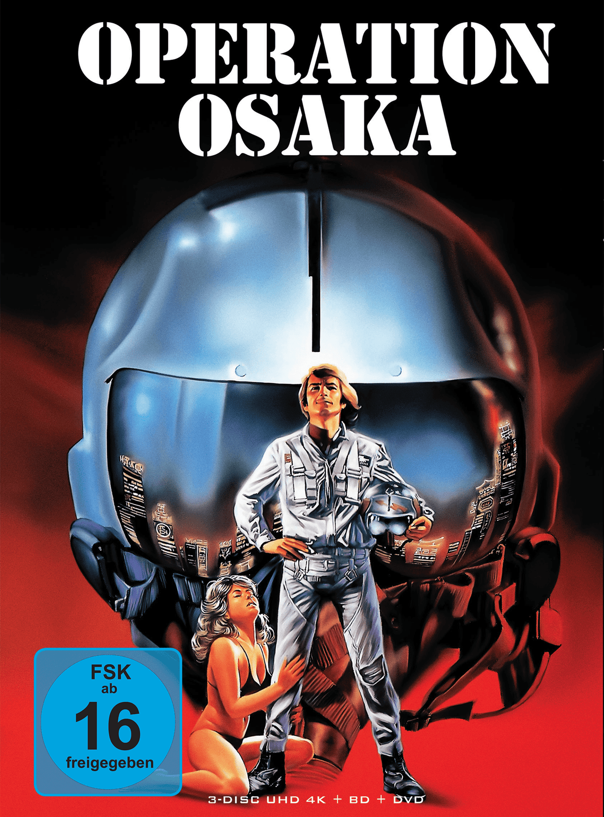 Operation Osaka Mediabook Cover B limited 333 UNCUT (4K Ultra HD + Blu-ray + DVD)
