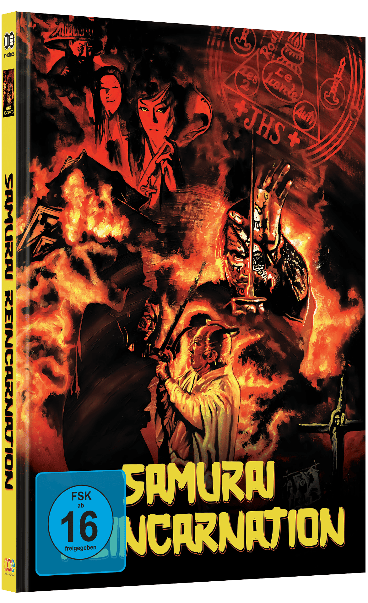 Samurai Reincarnation  Mediabook Cover C limited 333 UNCUT (Blu-ray + DVD)