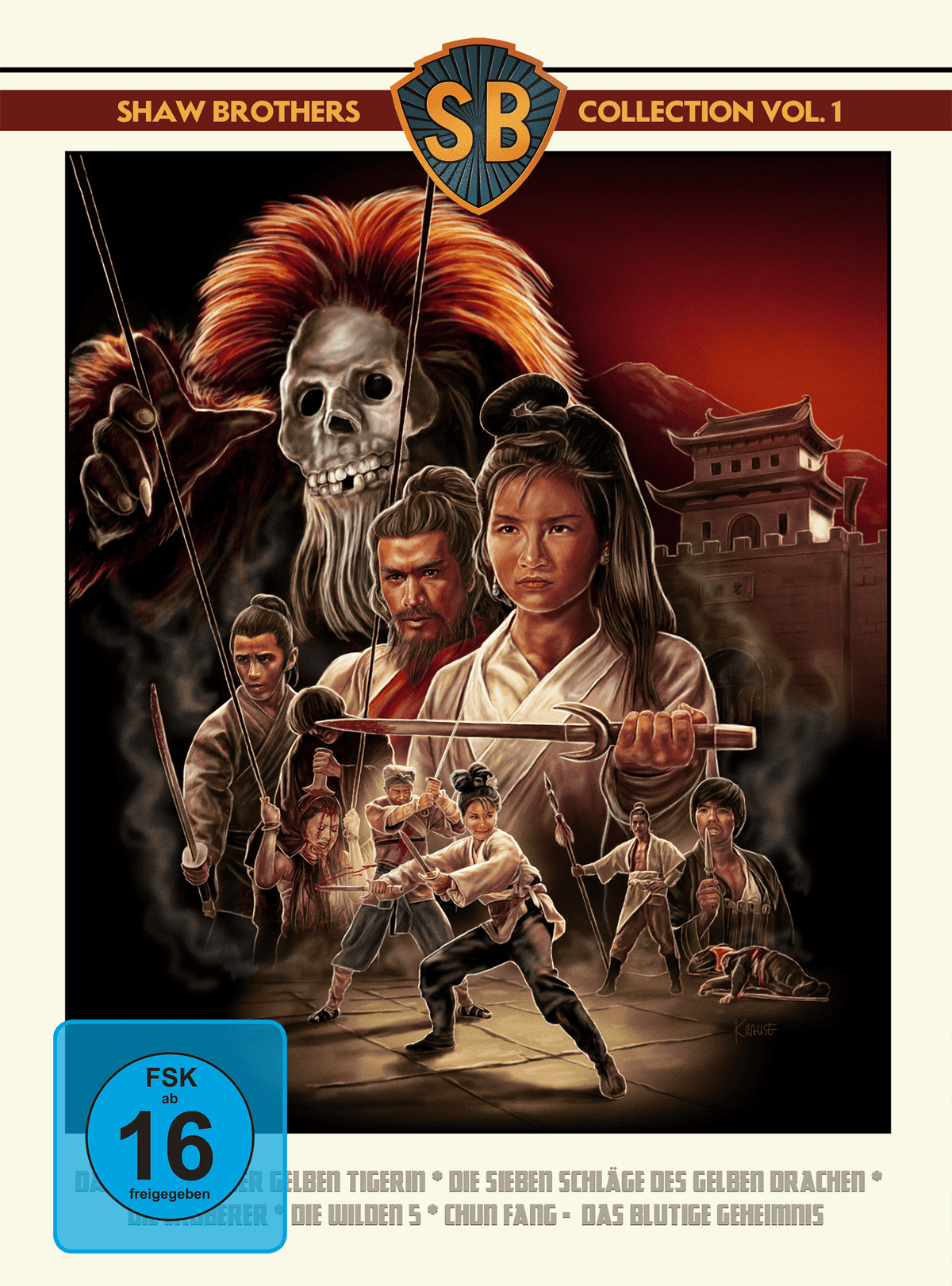 SHAW BROTHERS COLLECTION 1 -  5-Disc BD  Mediabook Cover A limited 500 (Blu-ray )