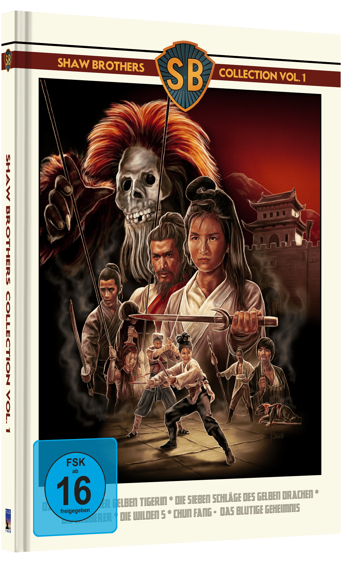 SHAW BROTHERS COLLECTION 1 -  5-Disc BD  Mediabook Cover A limited 500 (Blu-ray )