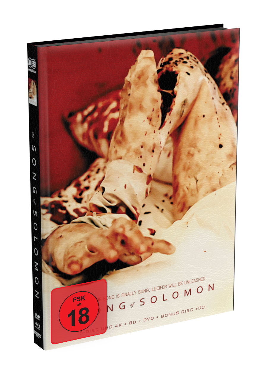 American Guinea Pig: The Song of Solomon  5-Disc Mediabook Cover H limited 44 UNCUT (4K Ultra HD + Blu-ray + Bonus Disc +CD Soundtrack + DVD)
