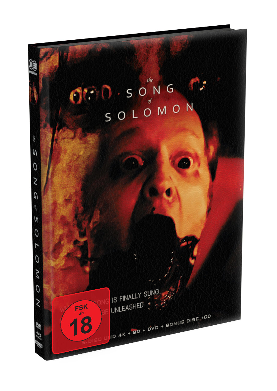 American Guinea Pig: The Song of Solomon  5-Disc Mediabook Cover L limited 44 UNCUT (4K Ultra HD + Blu-ray + Bonus Disc +CD Soundtrack + DVD)