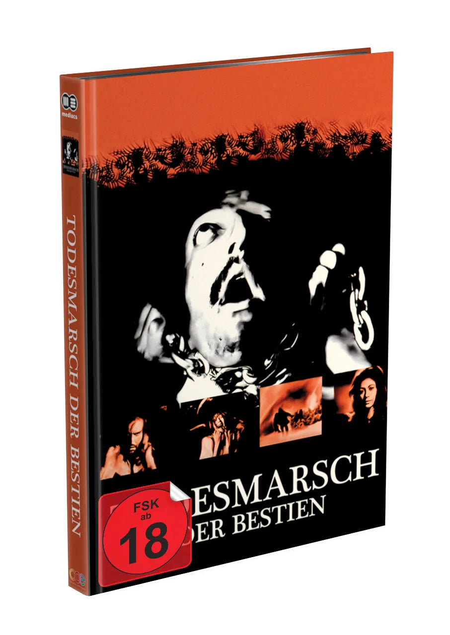 Todesmarsch der Bestien  Mediabook Cover A limited 999 UNCUT (Blu-ray + DVD)