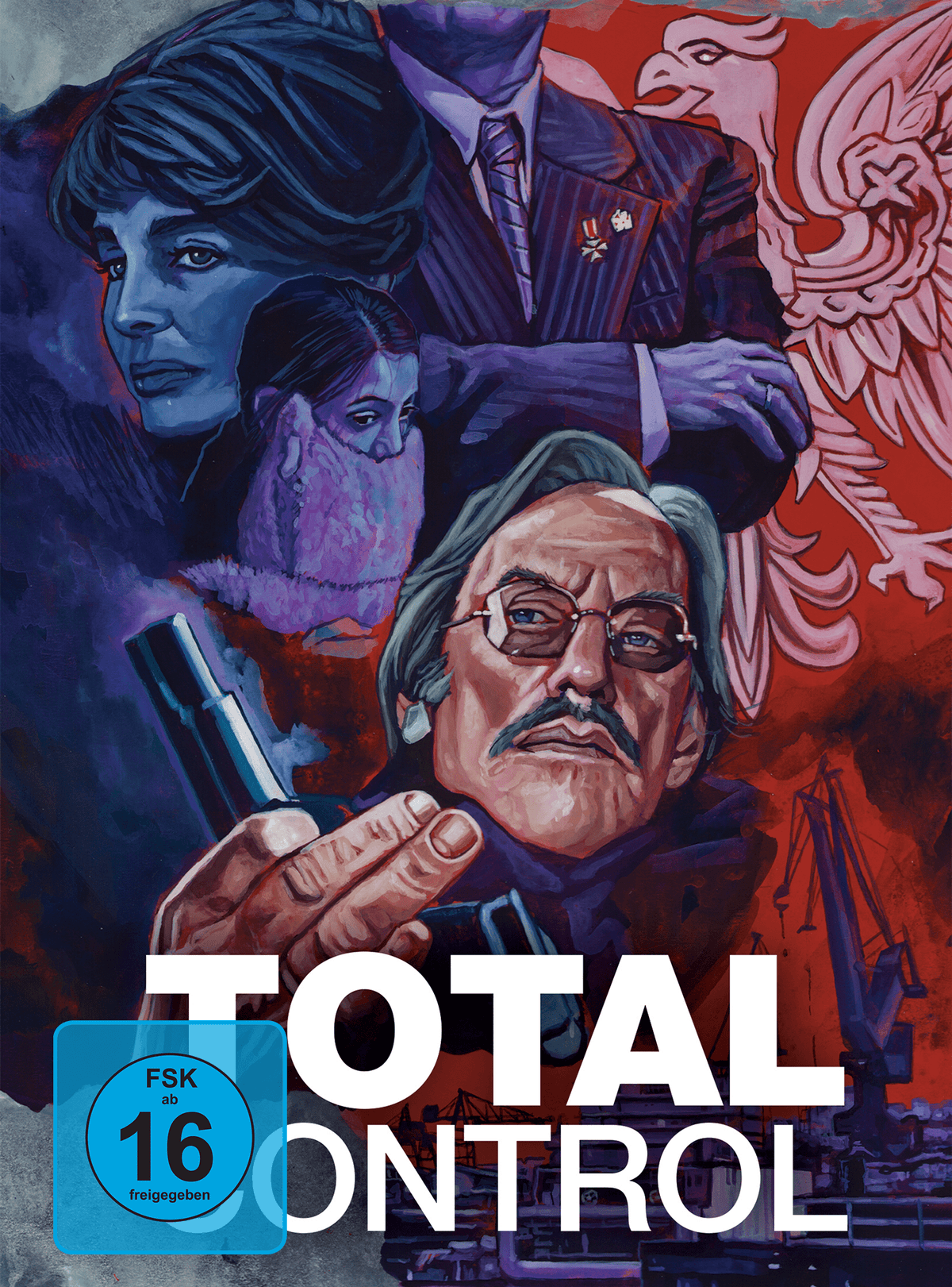 Total Control ( Eminent Domain )  Mediabook Cover A limited 777 UNCUT (Blu-ray + DVD)