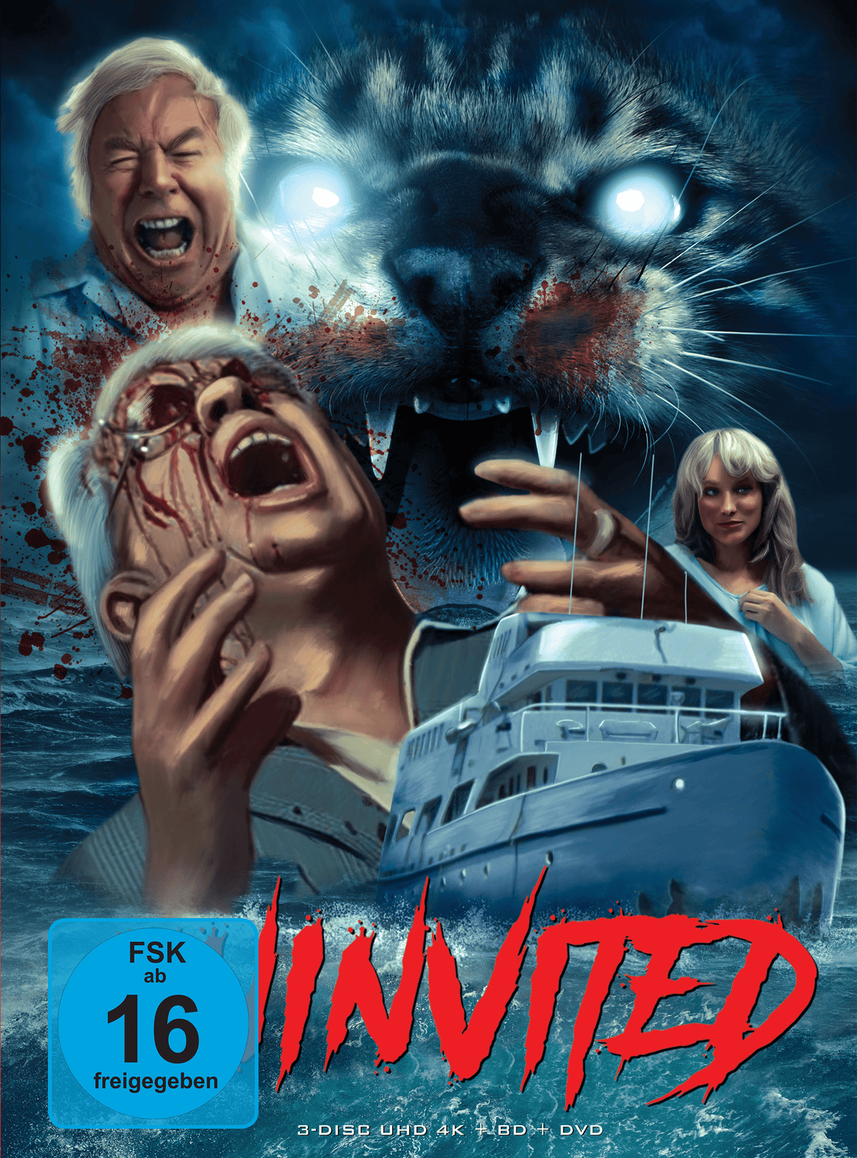 UNINVITED  Mediabook Cover C limited 333 UNCUT (4K Ultra HD + Blu-ray + DVD)