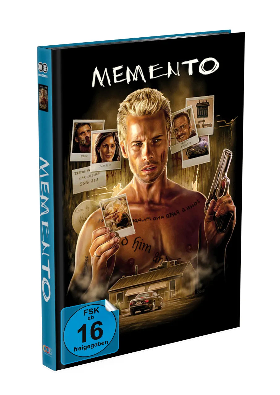 MEMENTO  Mediabook Cover A limited 999 UNCUT (Blu-ray + DVD)