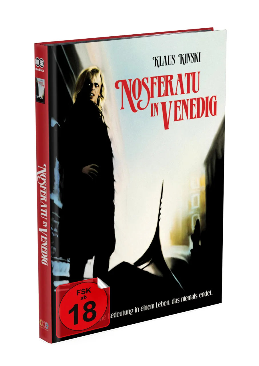Nosferatu in Venedig Mediabook Cover A limited 999 UNCUT (Blu-ray + DVD)