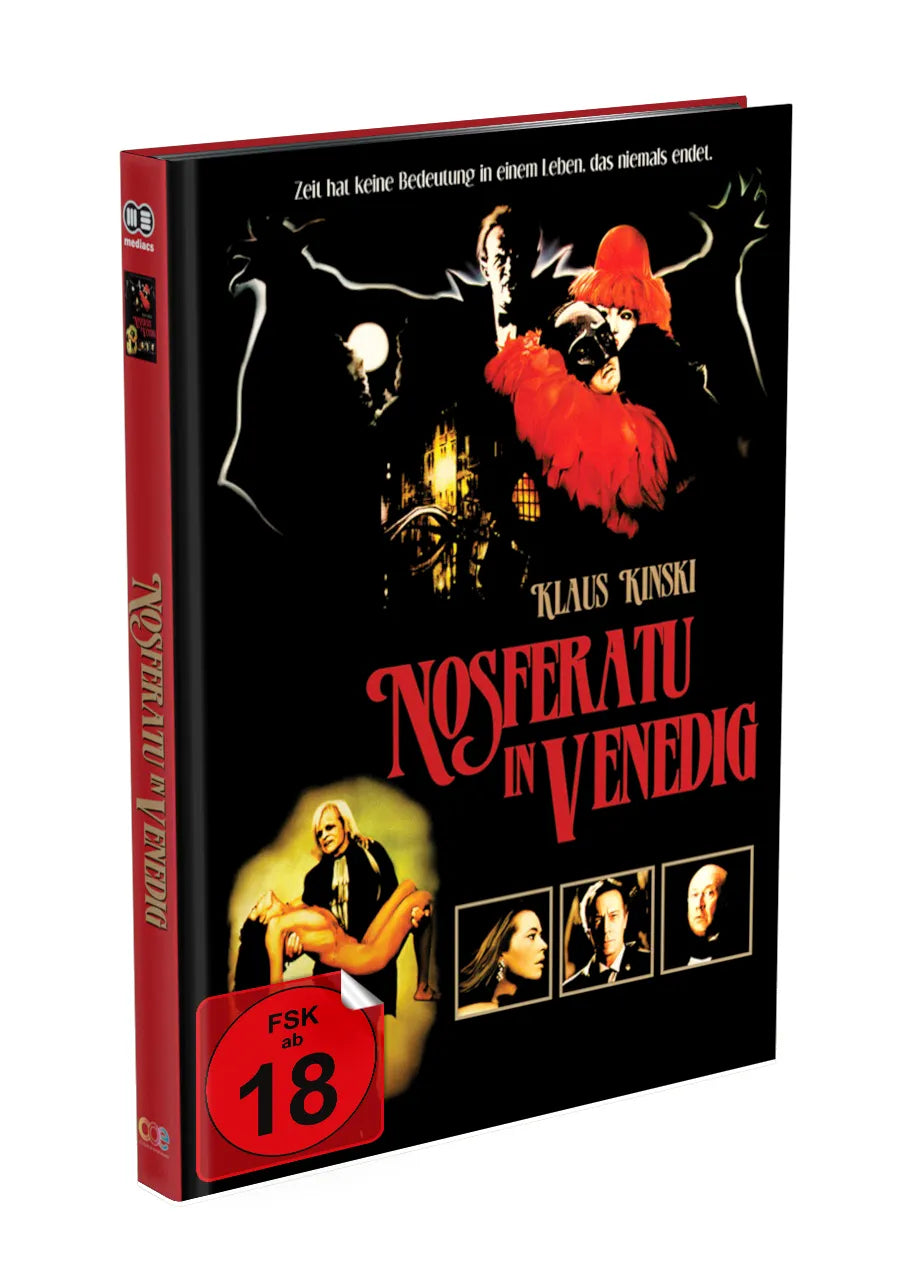 Nosferatu in Venedig Mediabook Cover D limited 500 UNCUT (Blu-ray + DVD)