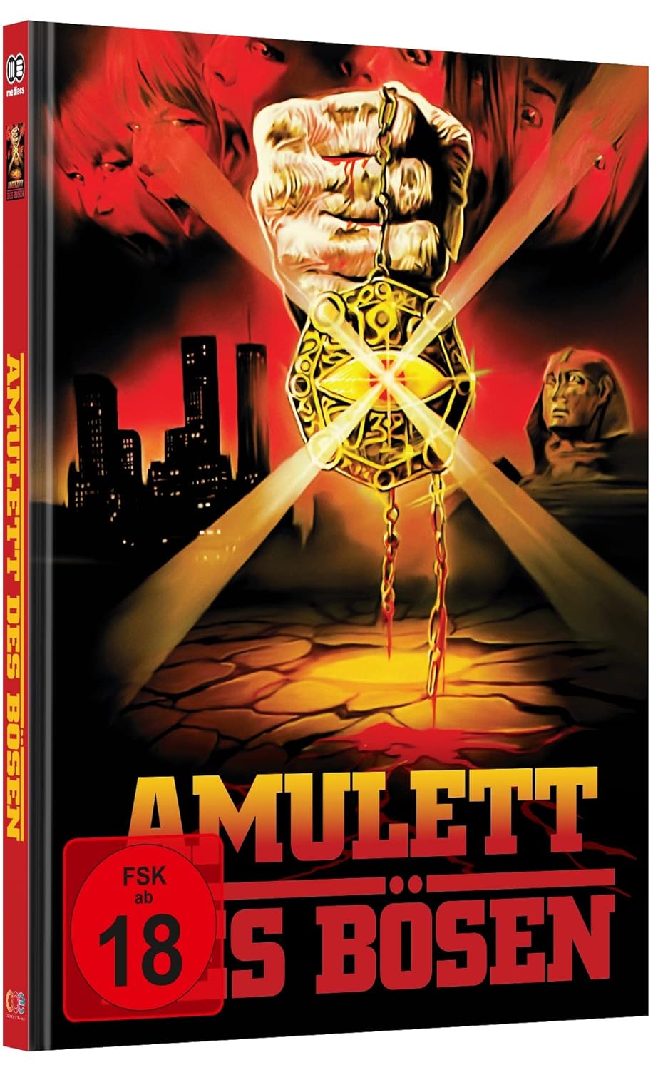 Amulett des Bösen (Manhattan Baby)   Mediabook Cover A limited 333 UNCUT (Blu-ray + DVD)