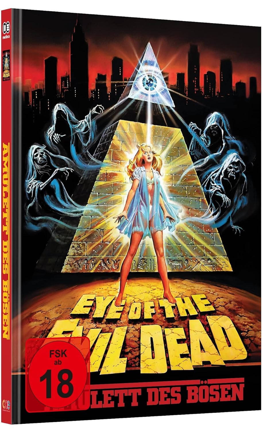 Amulett des Bösen (Manhattan Baby)  Mediabook Cover B limited 333 UNCUT (Blu-ray + DVD)