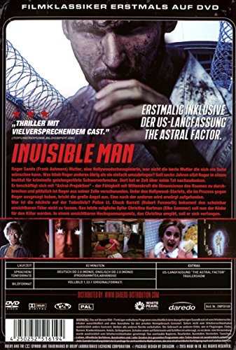 The Transformer - Der Astral-Faktor ( Invisible Man) UNCUT (DVD)