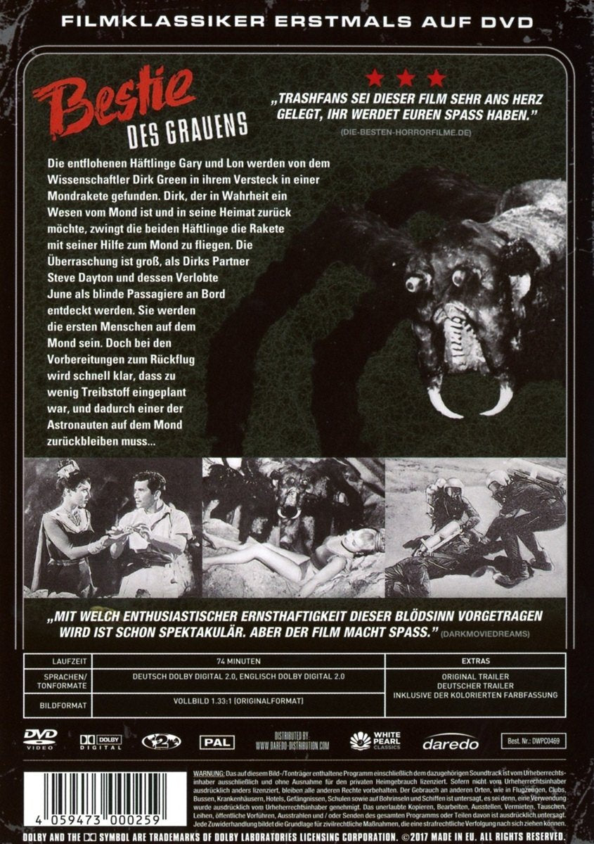 Bestie des Grauens - Missile to the Moon UNCUT (DVD)